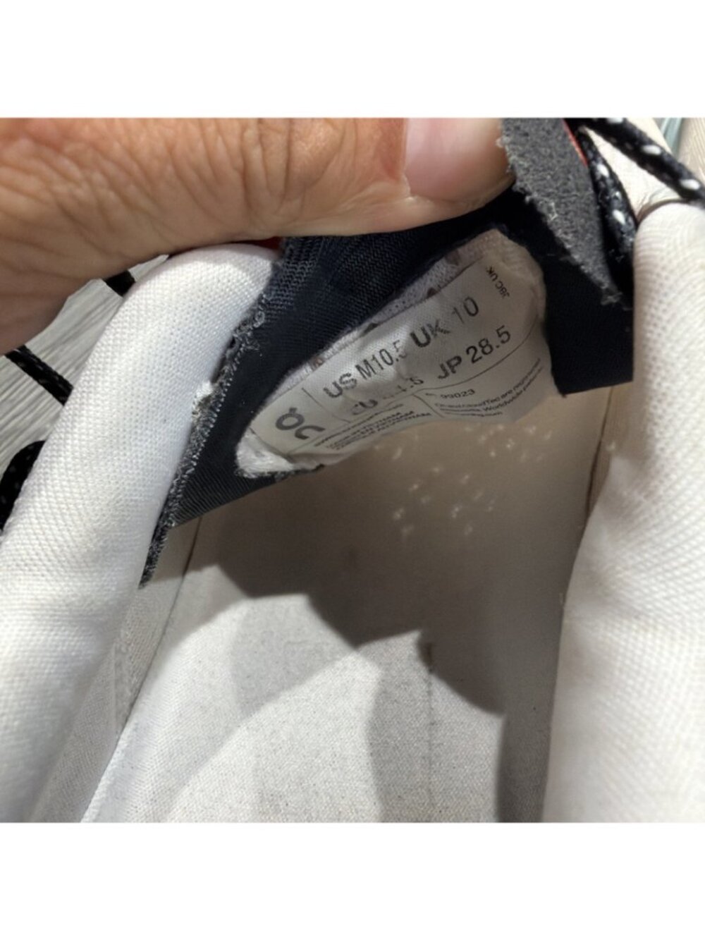 Cloudmonster On Cloud Surf White Frost Sneakers Men’s Size 10.5 - Picture 14 of 14